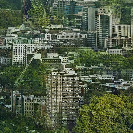 艺术家对绿色城市的印象 - 将更多的绿色融入城市可能是克服预期热量的关键，因为气候变化导致城市将面临着城市。