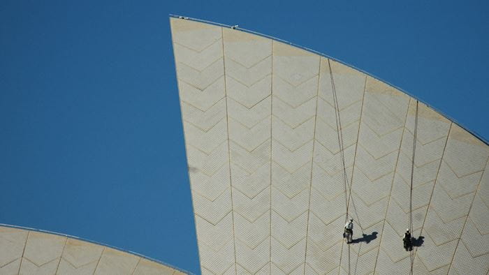 悉尼歌剧院混凝土壳形屋顶